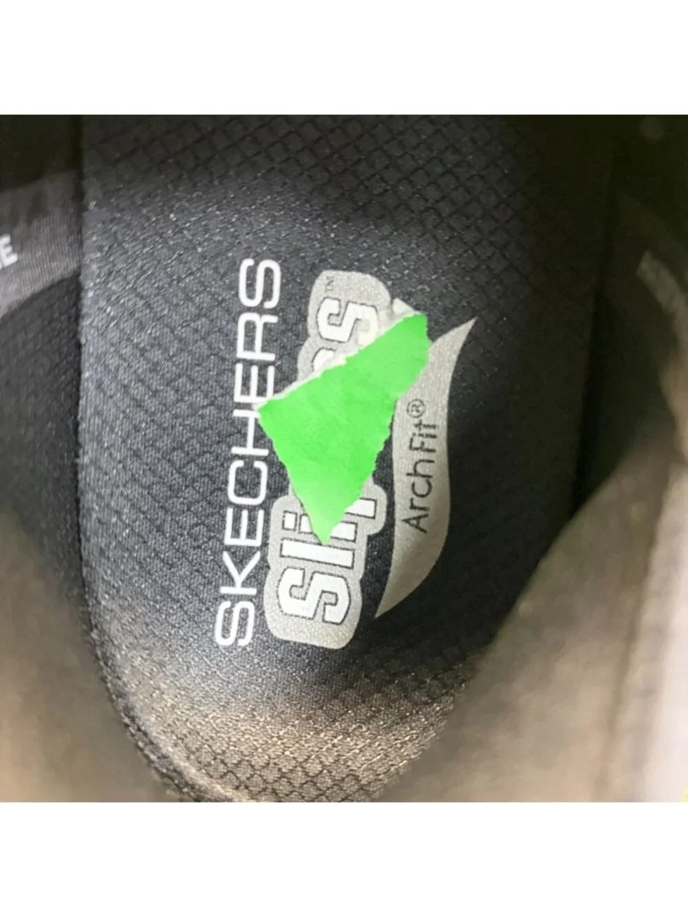 Skechers Go Walk Anywhere Worldwide Mens Size 10 Black Running Shoes Sneakers